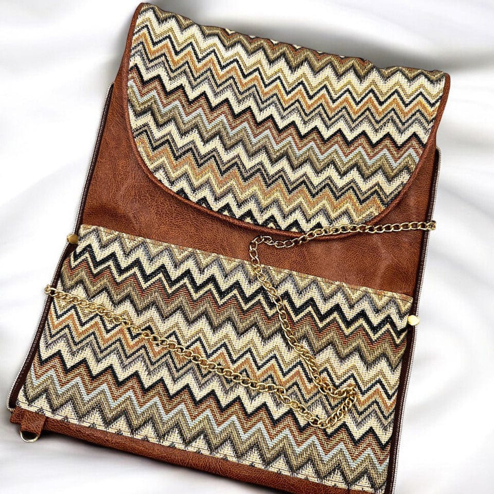 Bag Jane (big), vegan, artificial leather, 4 in 1 - La Moda Me