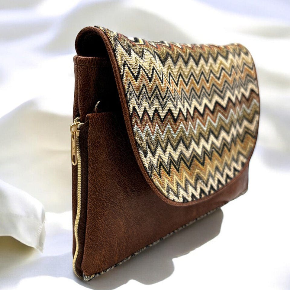 Bag Jane (big), vegan, artificial leather, 4 in 1 - La Moda Me