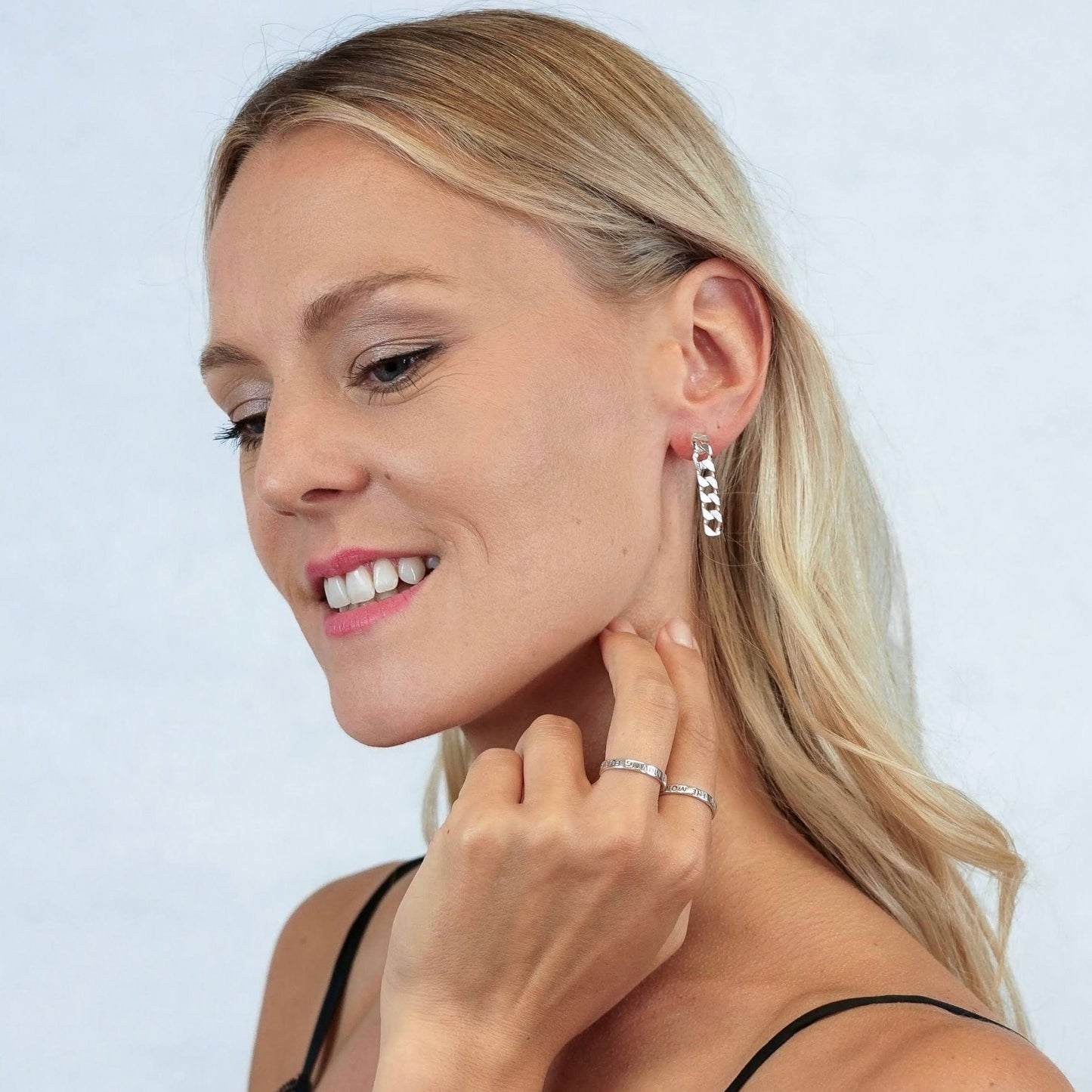 Earrings Braided snakes - La Moda Me