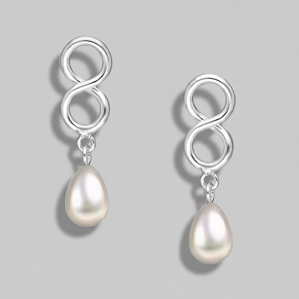 Earrings Infinity - La Moda Me