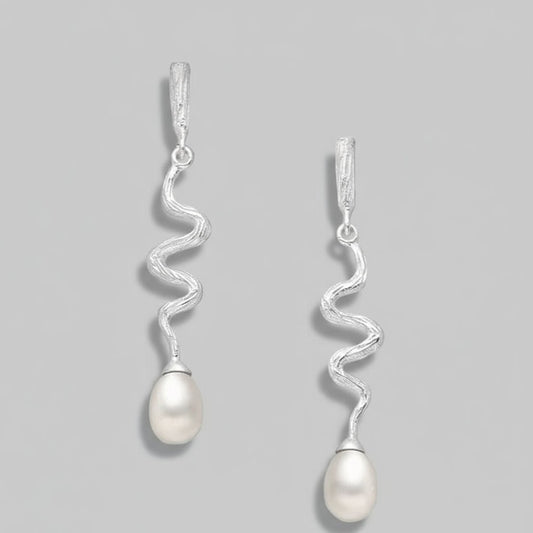 Earrings Wave - La Moda Me