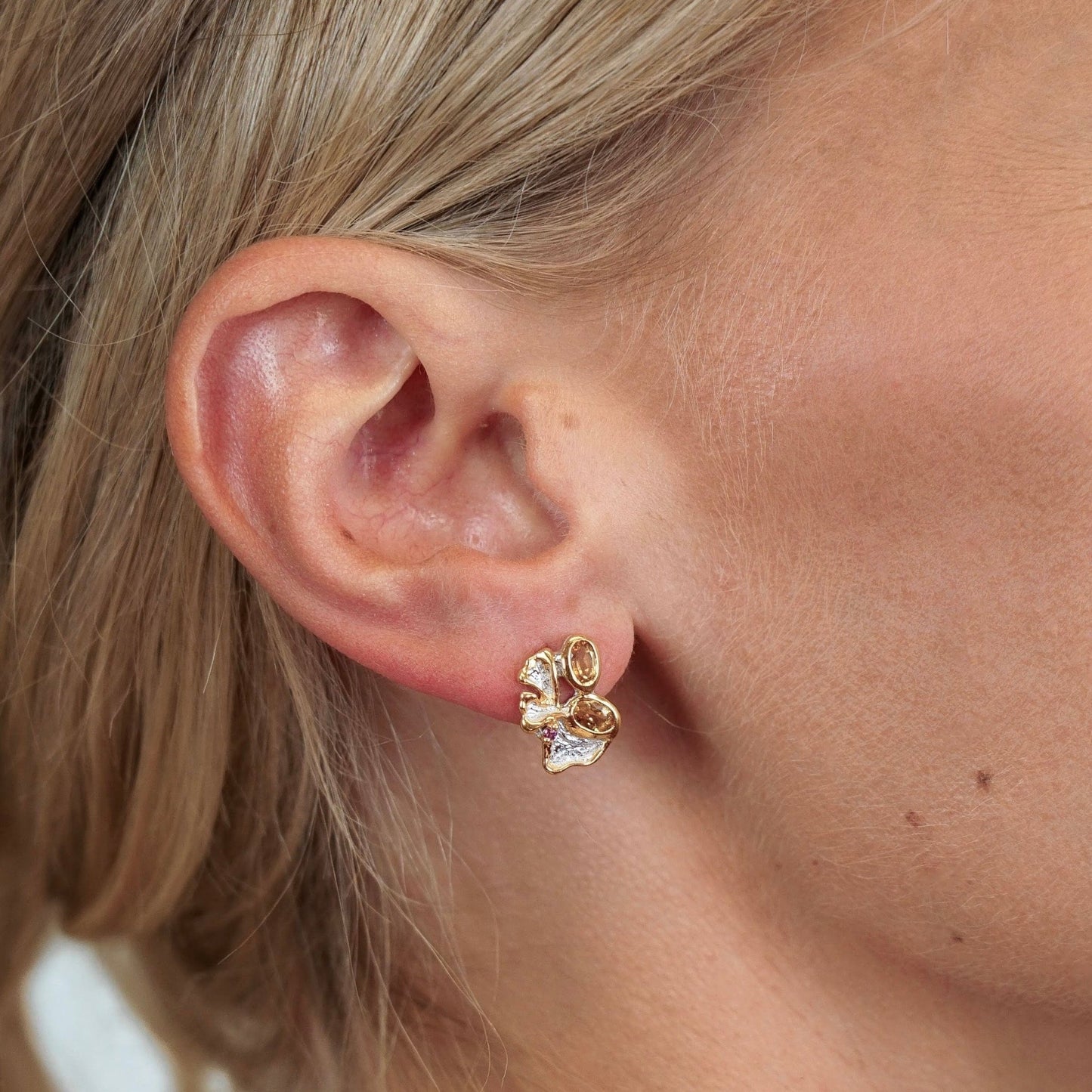 Earrings Miele - La Moda Me