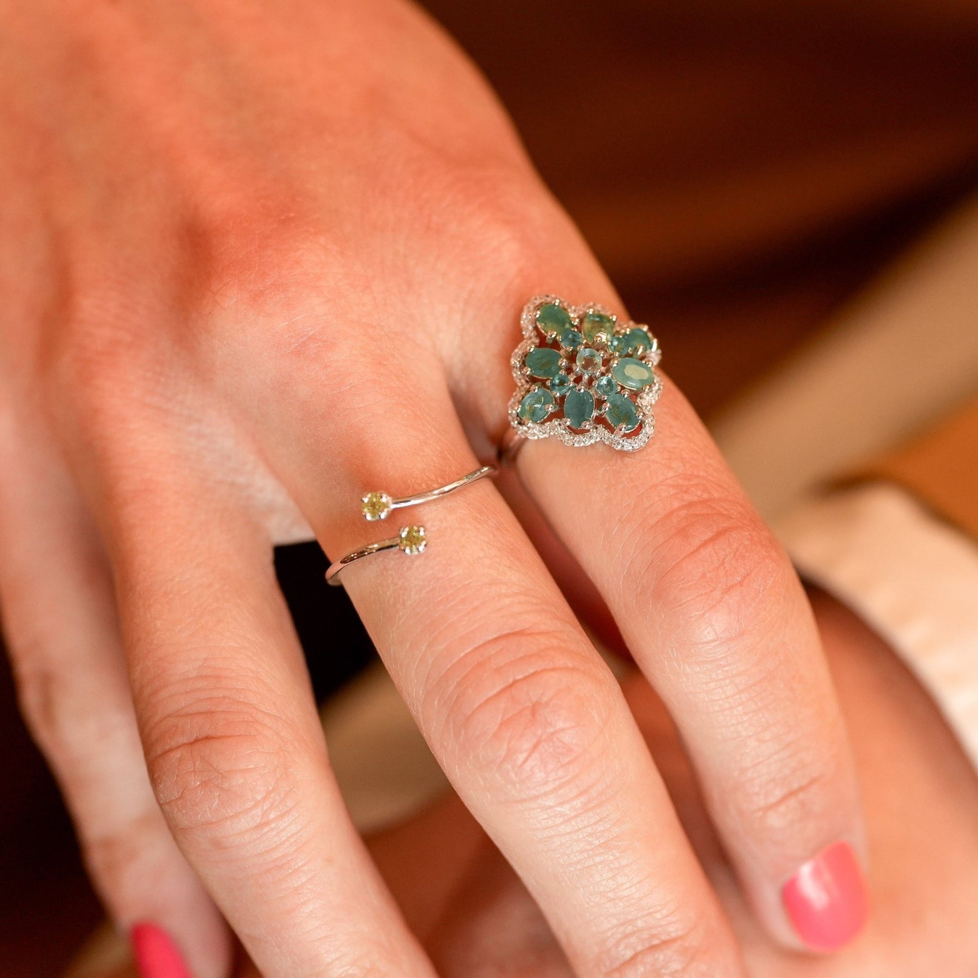 Ring Esmeralda - La Moda Me