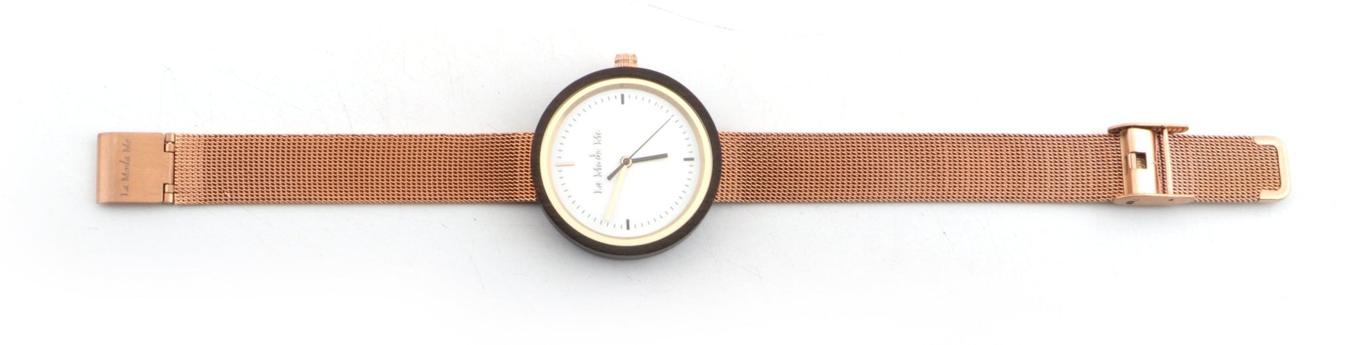 Watch Lumin, mininalistic, round, elegant, classy look - La Moda Me