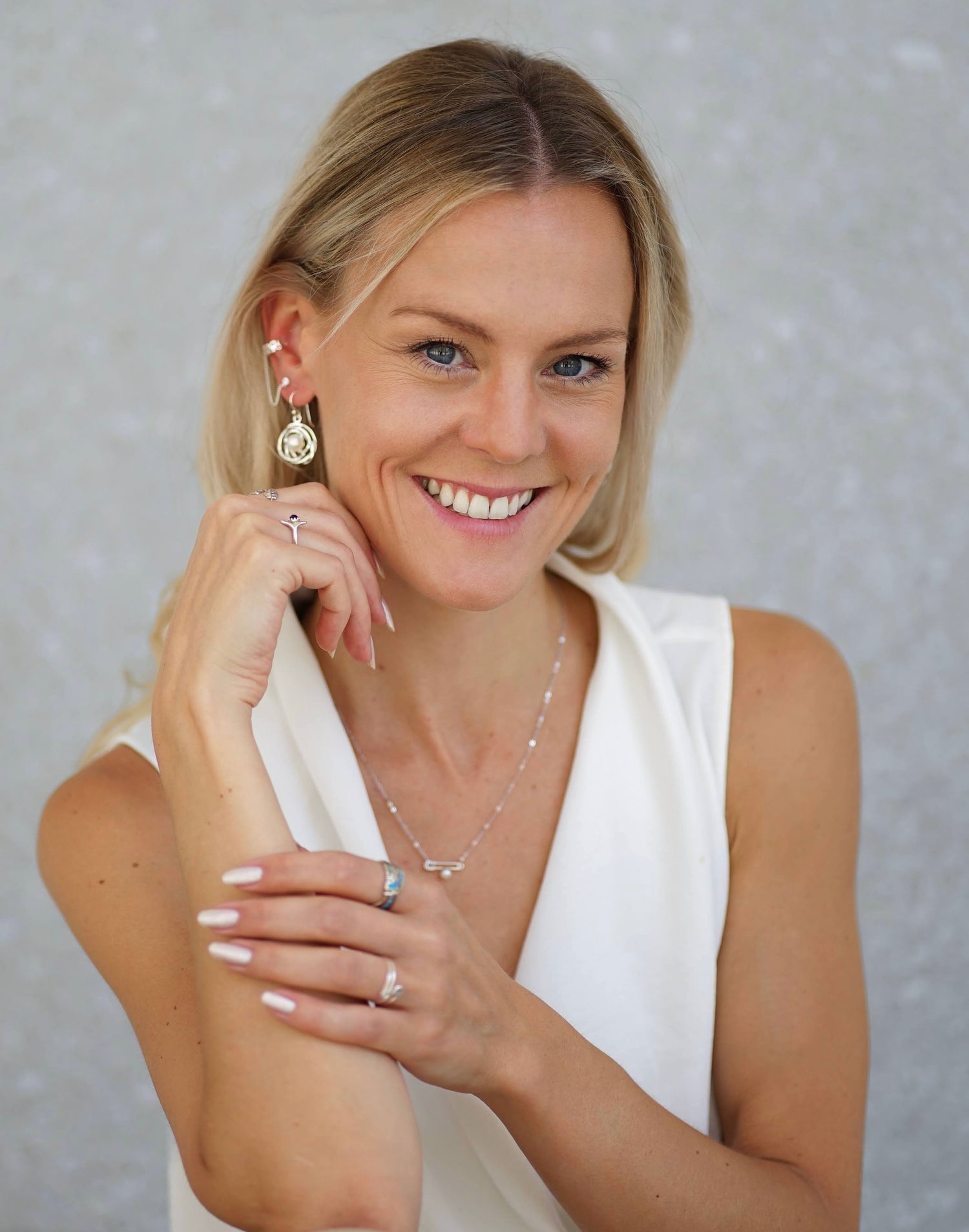 Anna Jewelry Silver Collection - La Moda Me