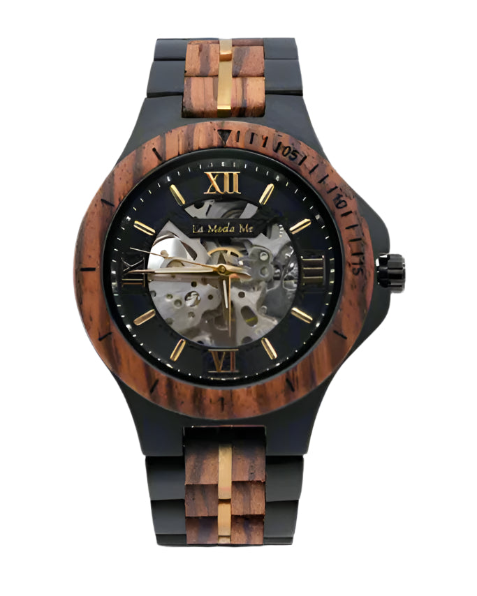 Watch Notterdam, actomatic, zebrawood