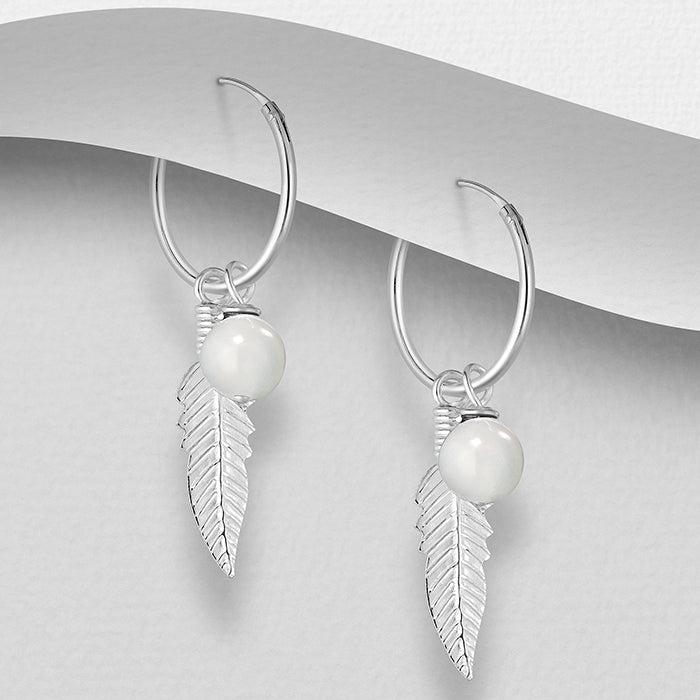 Earrings Feather