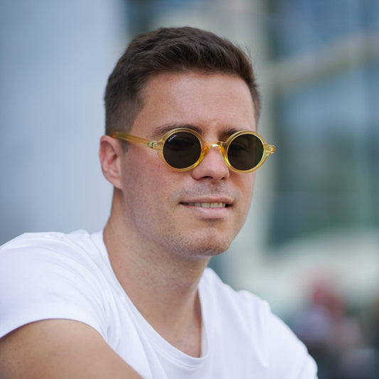 Brasília Herren-Sonnenbrille, klassisches Design für modernen Stil