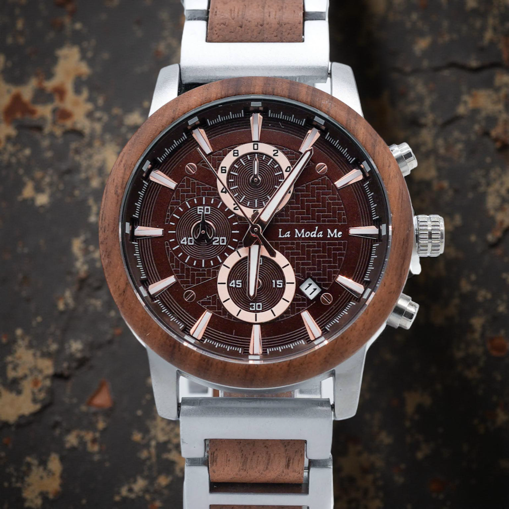 Uhr Timberline braun