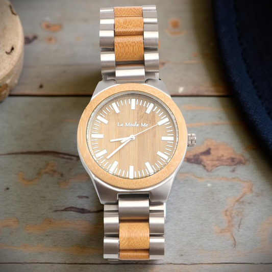 bamboo wooden watch from LMM 