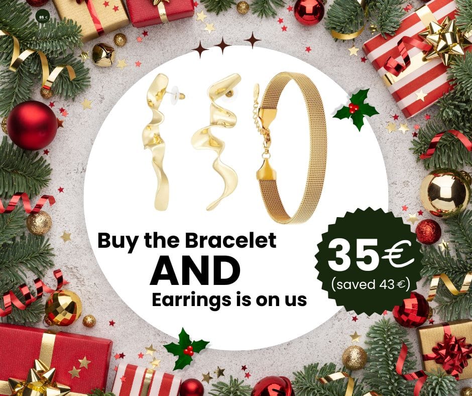 Bracelet Sandra + Free Earrings – Limited Bundle - La Moda Me