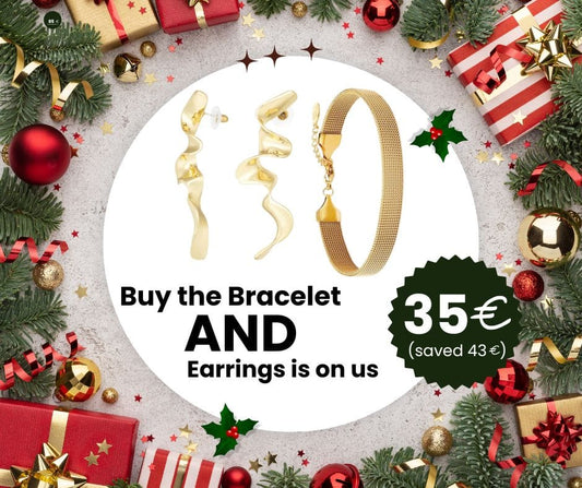 Bracelet Sandra + Free Earrings – Limited Bundle - La Moda Me