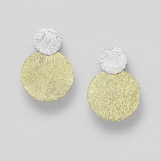 Earrings Moon - La Moda Me