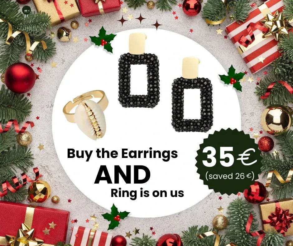 Get FREE Ring with Earrings - Holiday Glam Bundle - La Moda Me