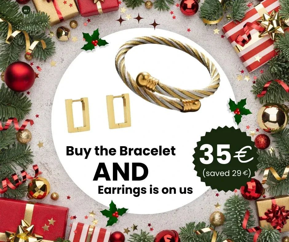 FREE Gift with Purchase – Palmira Bracelet + Terry Earrings - La Moda Me