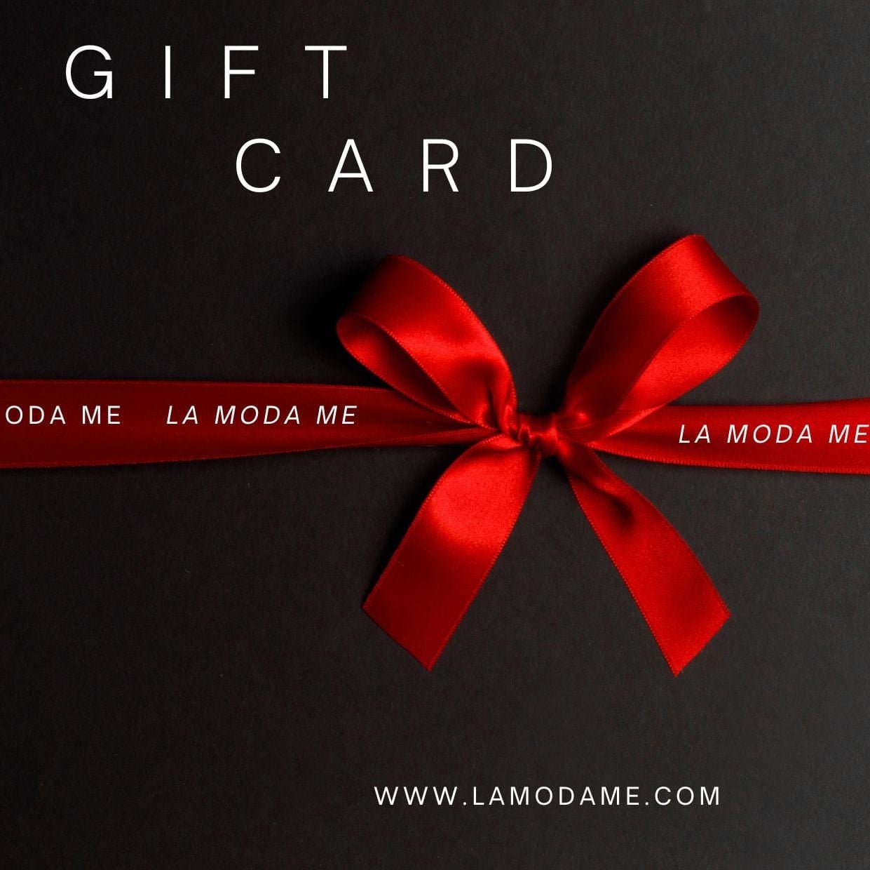 La Moda Me love card - La Moda Me