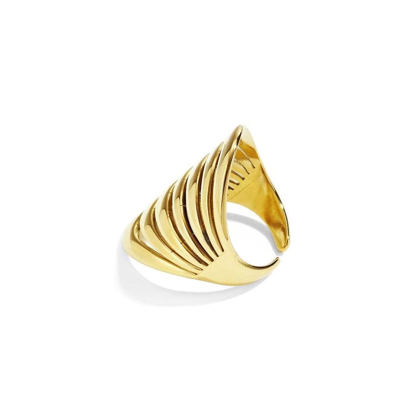 La Moda Me Ring Cher - Open Design Gold Ring