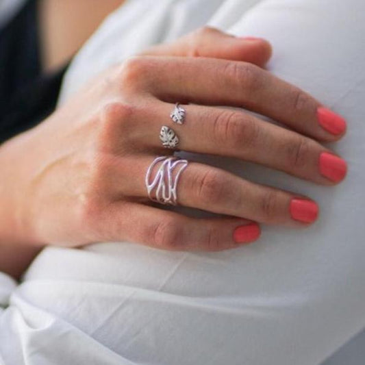 La Moda Me Rings Open Ring Nature