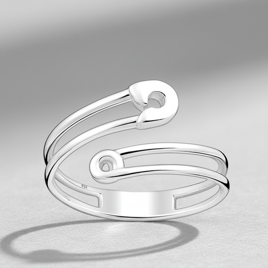 Ring Paper clip - La Moda Me