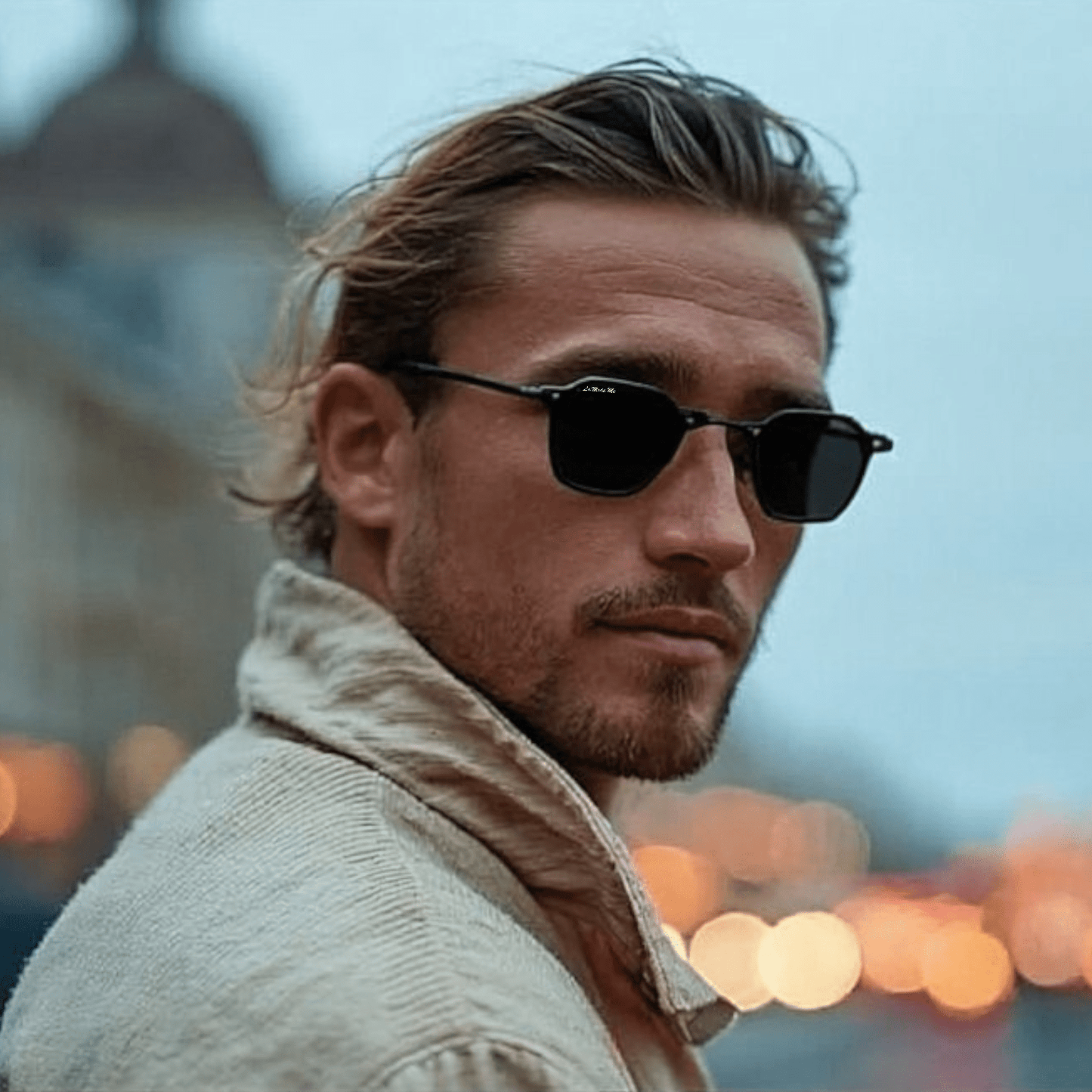 La Moda Me Sunglasses Black Rock Dark label