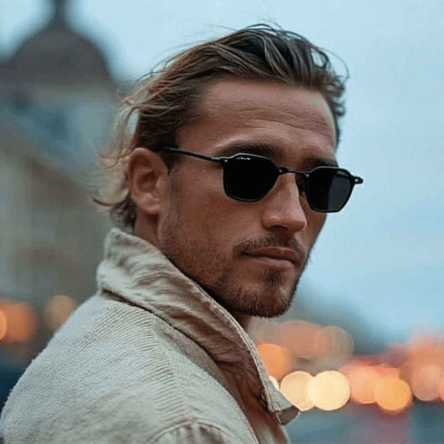 La Moda Me Sunglasses Black Rock Dark label