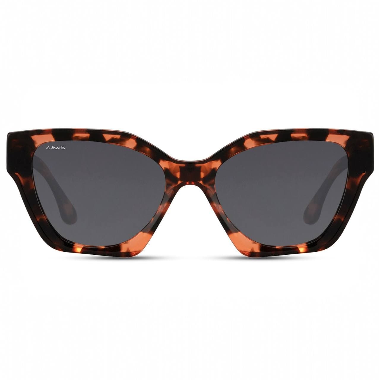 La Moda Me Sunglasses Dark Brown Velore