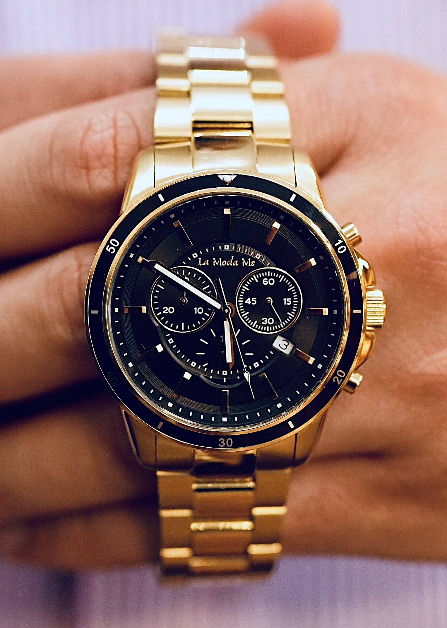 B - Business Black Suit - La Moda Me