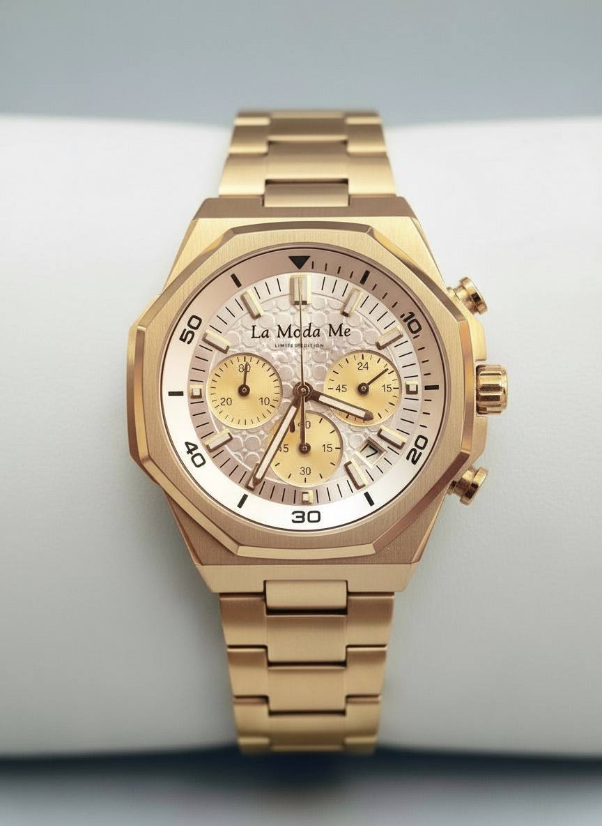 G - Euo Limited Edition Gold Tone - La Moda Me