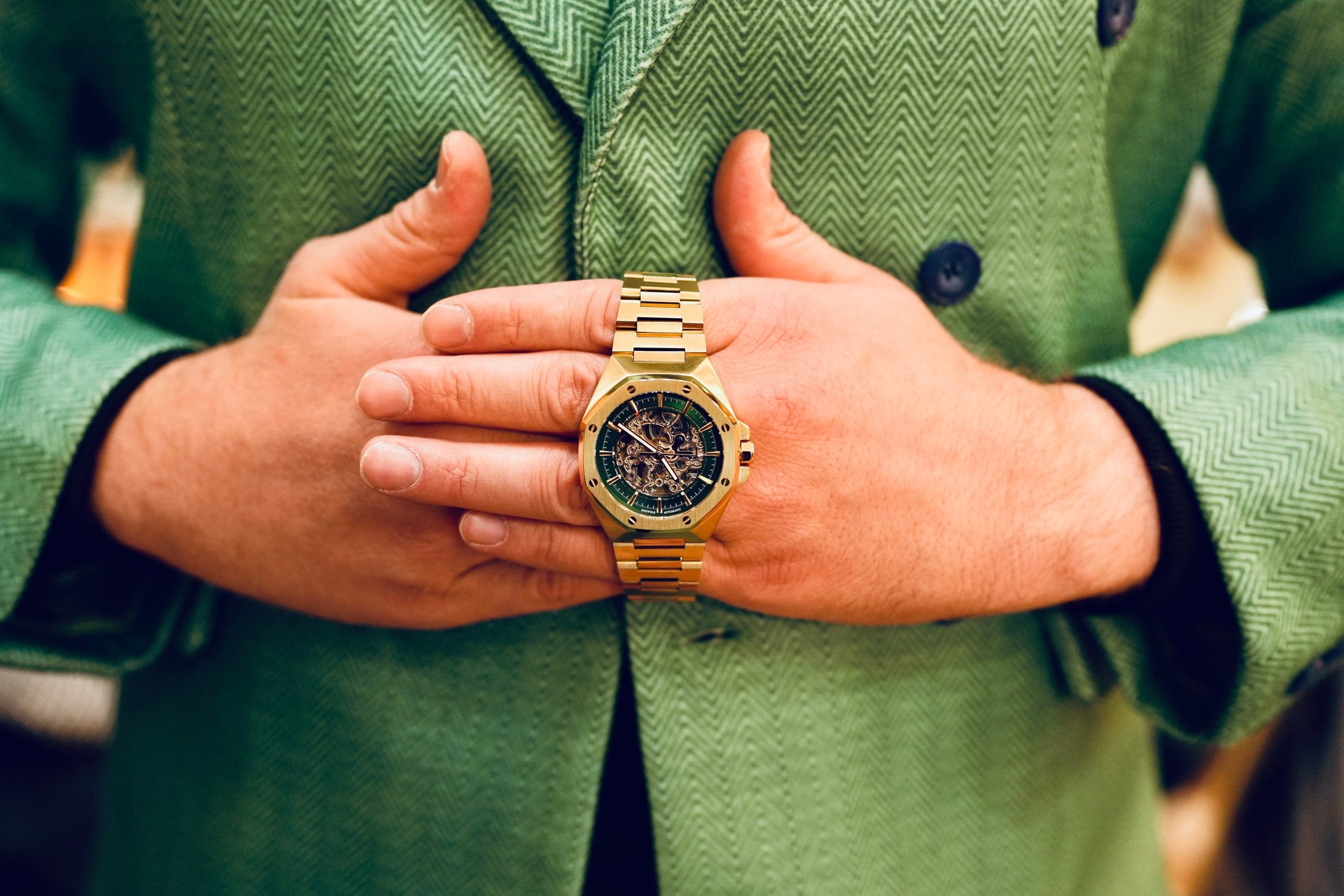 La Moda Me Watches Space Mission Green 8
