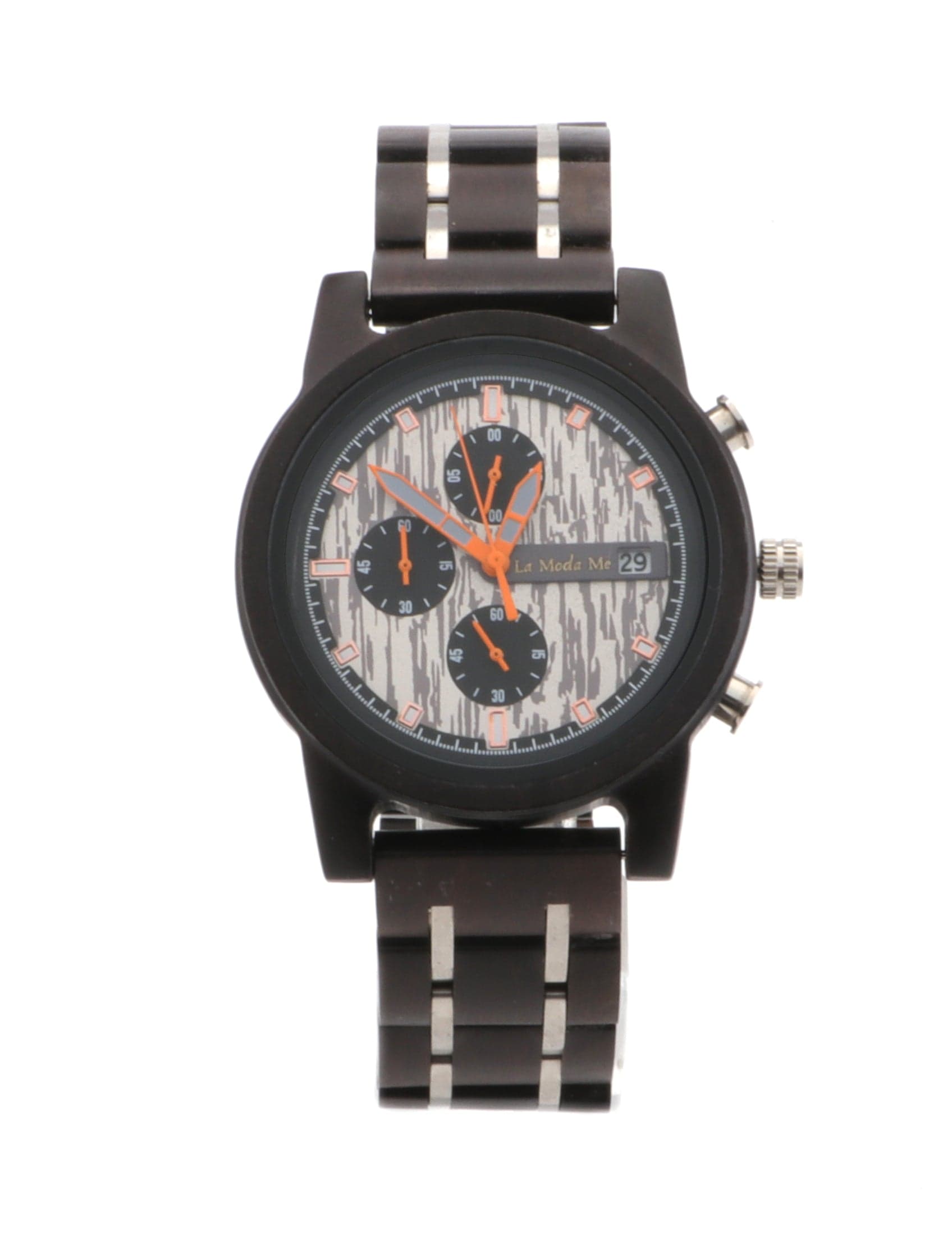 Watch Ironwood - Eco - Friendly Olivewood Minimalist Timepiece - La Moda Me