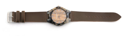 Watch Luce Forte - Eco - Friendly Acetate & Leather Timepiece - La Moda Me