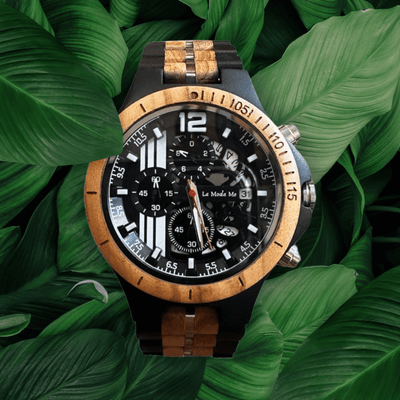 Watch Templer Knight, zebrawood - La Moda Me